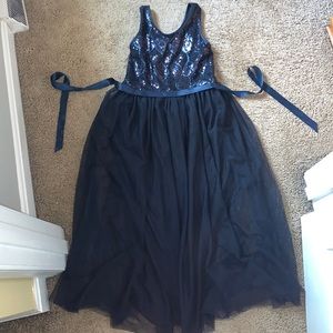 Sequin and tulle dress